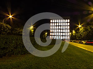 Palazzo della CiviltÃÂ  Italiana, Rome photo